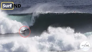 day 3, Uluwatu big wave, July 3rd, 2022. (Bombie - Outside corner). Bali surfing