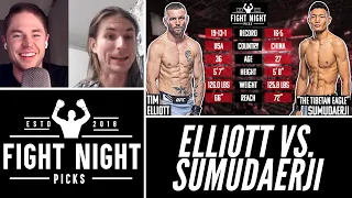 UFC Fight Night: Tim Elliott vs. Sumudaerji Preview & Prediction