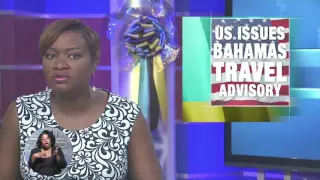 U.S ISSUES BAHAMAS TRAVEL ADVISORY