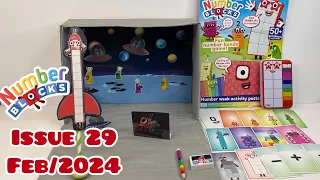 Numberblocks magazine, issue 29, Feb/2024, with My Ten Tin set !! 🔟🔟