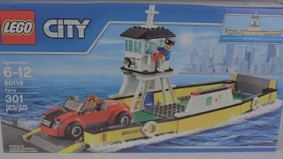 How to Build Lego: Lego City Ferry 60119