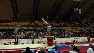 MELNIKOVA Angelina (RUS) - 2018 Artistic Worlds, Doha (QAT) - Qualifications Vault 1