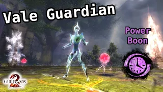 Gw2 | Vale Guardian | Mid strat | Power Boon Chronomancer (Quickness/Alacrity)