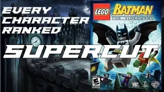 LEGO Batman The Videogame - Every Character Ranked SUPERCUT