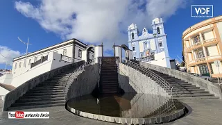 Cidade Angra do Heroísmo na Ilha Terceira 3-1-2022