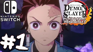 Demon Slayer (Switch) Gameplay Walkthrough Part 1 - Chapter 1: Final Selection [1080p 60fps]