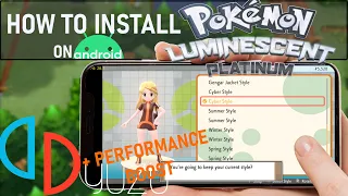 Installing Pokemon: Luminescent Platinum ON ANDROID! | Yuzu Modding Guide