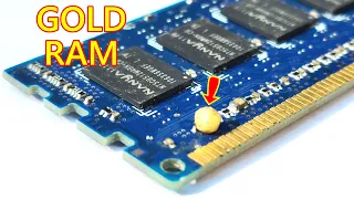 Old Ram Chips from computer How To Recovery Gold