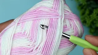 Brilliant! Very interesting crochet pattern! New & Easy crochet stitch. Crochet