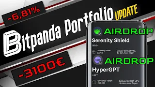 Bitpanda Portfolio Update | 2x Spotlight Airdrops - Serenity Shield (SERSH) & HyperGPT (HGPT)