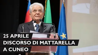 Cuneo, Mattarella interviene alla cerimonia commemorativa al Teatro Toselli