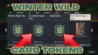 HOW TO COLLECT AND REDEEM ALL WINTER WILD CARDS TOKENS FIFA 23