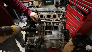 Toyota 2.4L Engine Rebuild - 2AZFE Oil Burn Fix [Rav4 Oil Consumption]
