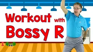 Workout with Bossy R | Controlling R / Controlled R | Exercise & Phonics Song | Jack Hartmann