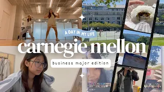 a day in my life: carnegie mellon (business major) // uni vlog