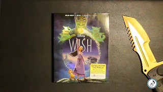 Wish (2023) Blu ray Unboxing