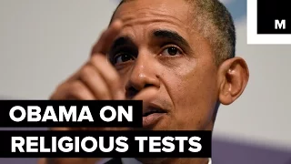 Obama Says Screening Syrian Refugees Based on Religion is 'Shameful'