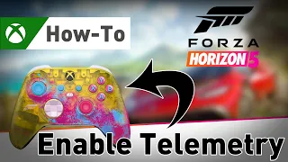 How-To: Enable Telemetry On Your Controller [Forza Horizon 5] *FIX Missing Telemetry Option*