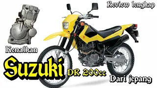 REVIEW SUZUKI DR 200S motor trail terbaru 2023