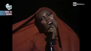 Grace Jones in concert - 1978