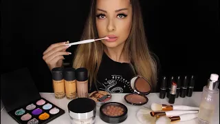 MAKYAJ MALZEMELERİ YEDİM💄 YENİLEBİLİR Far Paleti, Fondöten, Highlighter, Allık | TÜRKÇE ASMR MUKBANG