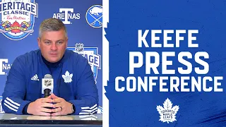 Sheldon Keefe Practice | Toronto Maple Leafs ahead of Buffalo Sabres | March 12, 2022