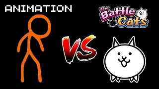 Animation vs The Battle Cats