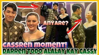 CASSREN kilig Moments sa Mega Ball-Spotted Darren todo alalay kay Cassy Legaspi 😍❤️