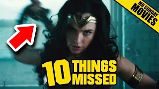 WONDER WOMAN Trailer - Easter Eggs & Things Missed #SDCC