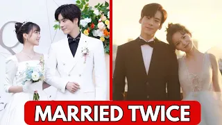 TOP 6 CHINESE CELEBRITIES WHO MARRIED TWICE 2024 || HANDSOME CHINESE ACTORS, #chinesedrama