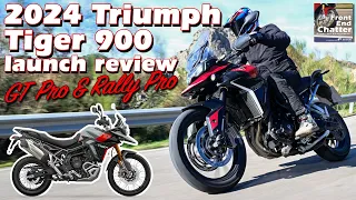2024 Triumph Tiger 900 GT Pro and Rally Pro launch test review