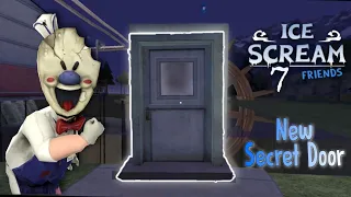 ICE SCREAM 7 NEW SECRET DOOR OUTSIDE FACTORY? | Ice Scream 6 Secret