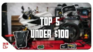 Top 5 Motorcycle Accessories under $100 (2017)