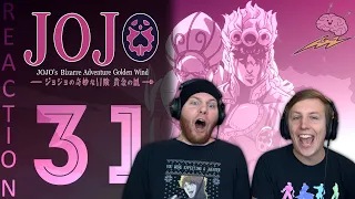 SOS Bros React - JoJo's Bizarre Adventure Part 5 Episode 31 - Seventh Degree MUDA!