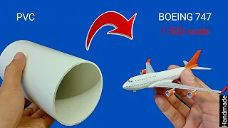 How I Make a Plane out of PVC | Boeing 747-400