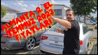 ALMANYA'DA 2. EL ARABA FİYATLARI