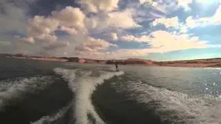 Awesome wakeboarding 2013 at Lake Powell, filmed with GoPro Hero 3.