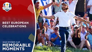 Best European Celebrations | 2023 Ryder Cup