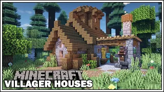 Minecraft Villager Houses - THE ARMORER [Small Blacksmith Tutorial]