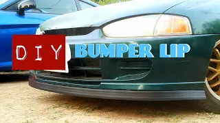 Wal-Mart $20 BUMPER LIP INSTALL | How To  DIY