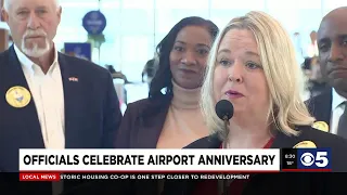 Officials celebrate airport anniversary