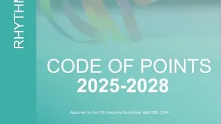 RG FIC Code of Points 2025-2028 (Artistry) final version 1.1 April 2024 English