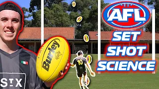 IMPROVE YOUR AFL SET SHOT with SPORTS SCIENCE
