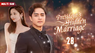 President's Hidden Marriage💓EP28 | #zhaolusi | President's wife's pregnant, but he's not the father