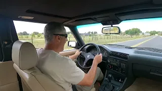 1988 Black BMW E30 M3 Driving Video