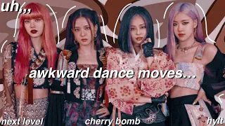 a compilation of awkward kpop dance moves