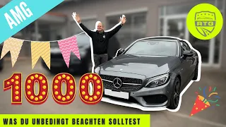 Mercedes C43 AMG & 1.000 Abonnenten-Spezial | Kaufberatung vom Auto-Insider - Schwachstellen#28