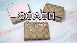 Difference between COACH Small Wallet VS Snap Card Case VS Small Trifold Wallet