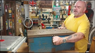 Vintage Wooden Tool Box gets some TLC / In The Workshop