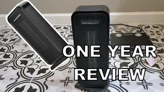 Taotronics 1500 watt Space Heater one year review review and temp test